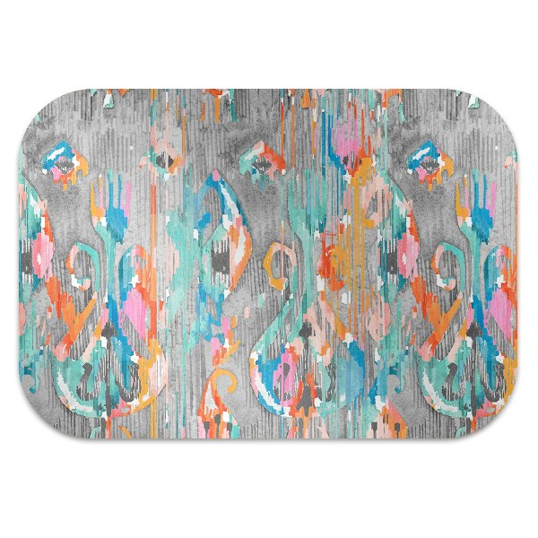 Tapis de chaise de bureau Graffiti