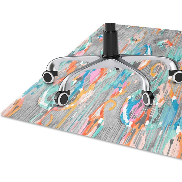 Tapis de chaise de bureau Graffiti