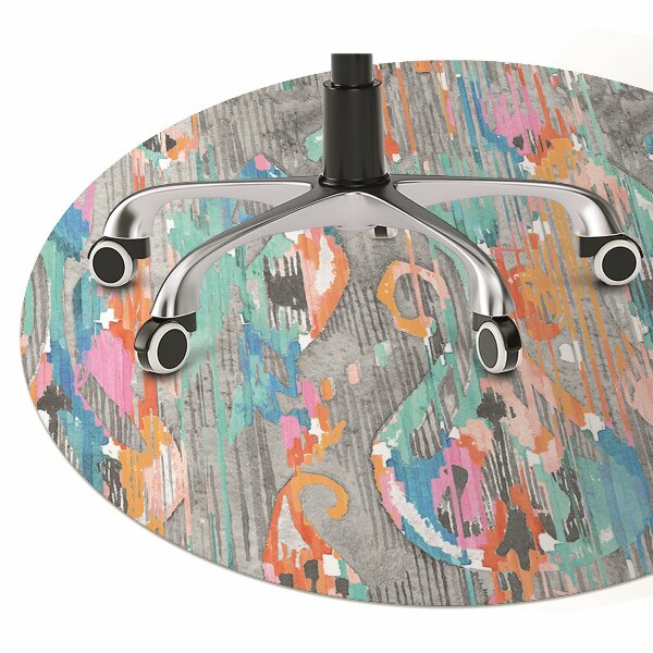 Tapis de chaise de bureau Graffiti