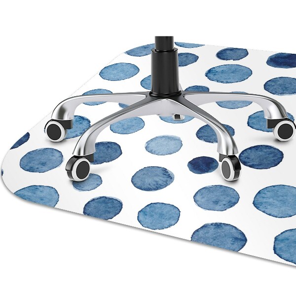 Tapis de chaise de bureau spots