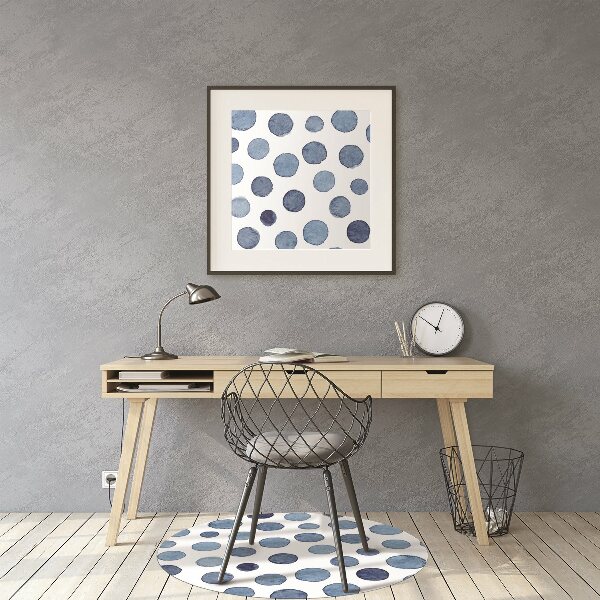 Tapis de chaise de bureau spots