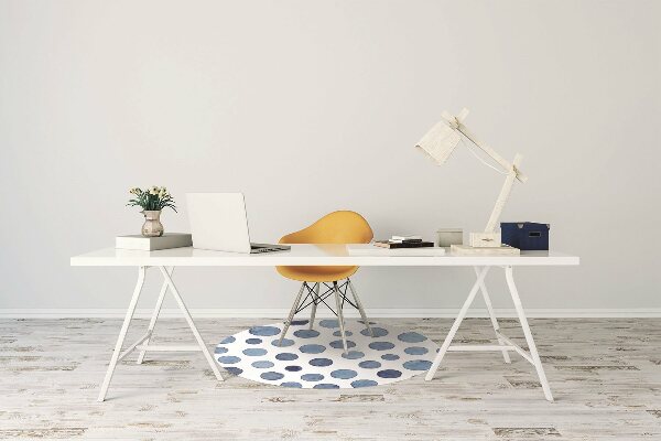 Tapis de chaise de bureau spots