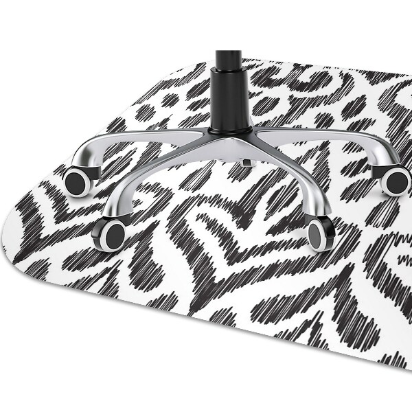 Tapis de chaise de bureau Modèle africain