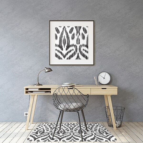 Tapis de chaise de bureau Modèle africain