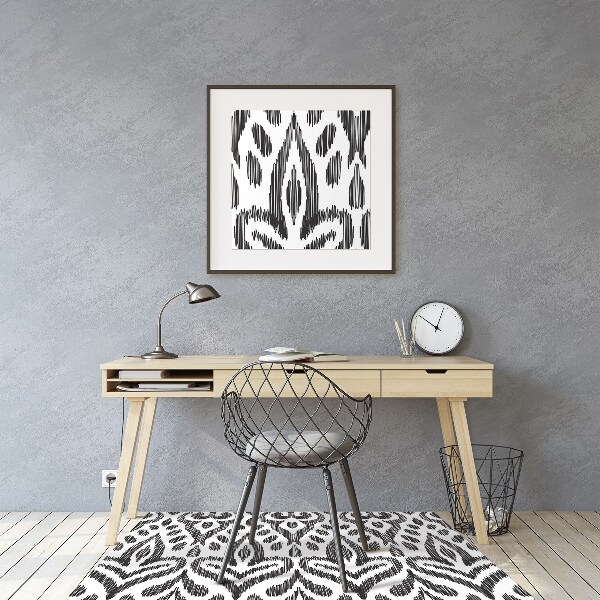 Tapis de chaise de bureau Modèle africain