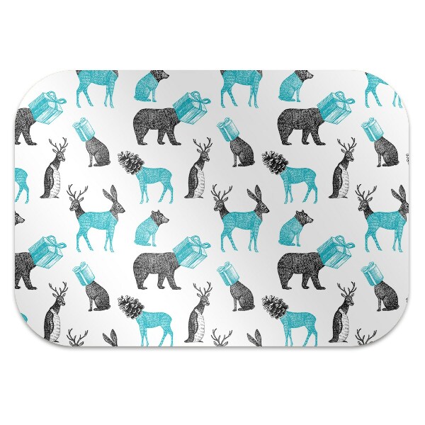 Tapis pour chaise de bureau Animaux