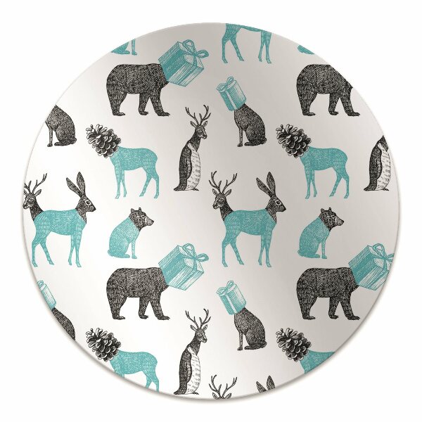 Tapis pour chaise de bureau Animaux
