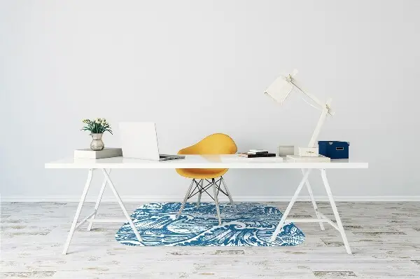 Tapis de chaise de bureau Tempête
