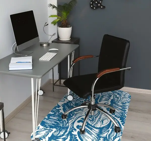 Tapis de chaise de bureau Tempête