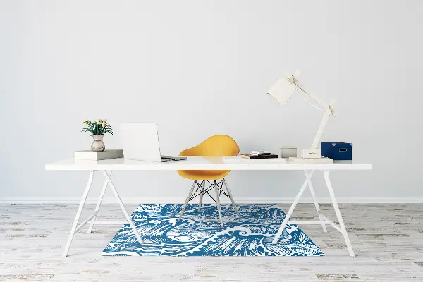 Tapis de chaise de bureau Tempête