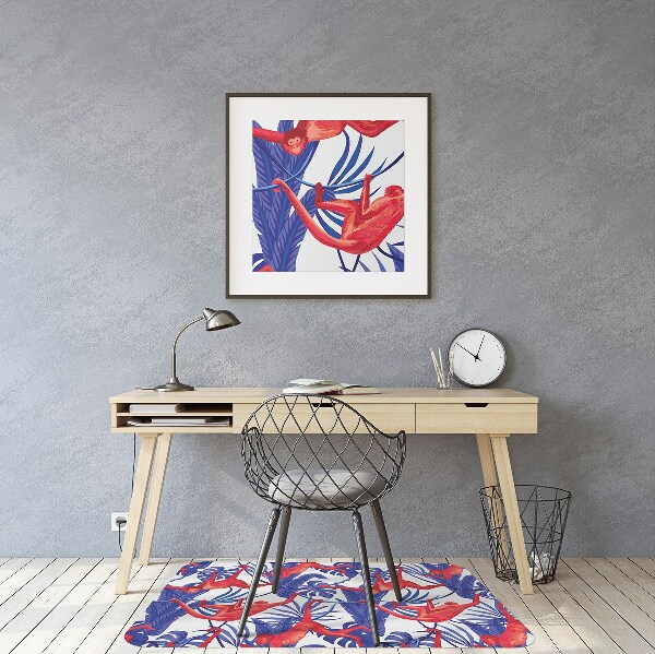 Tapis protège sol Abstraction de singe
