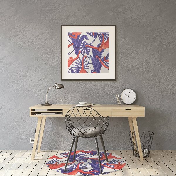 Tapis protège sol Abstraction de singe