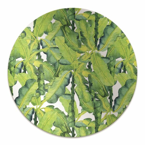 Tapis de chaise de bureau Feuilles d'aquarelle