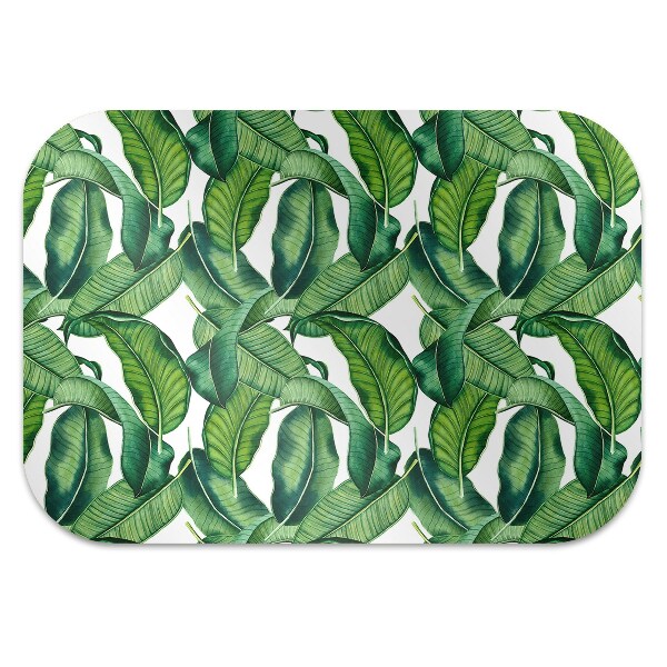 Tapis fauteuil bureau do biura Feuilles botaniques