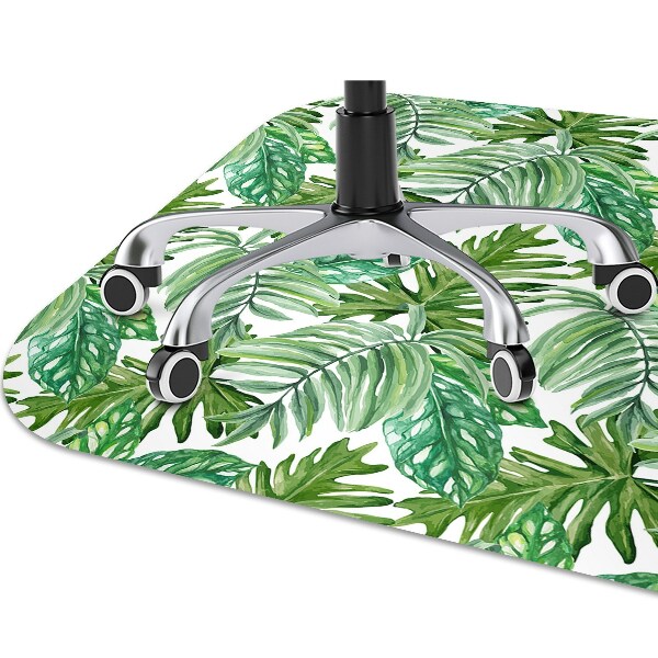 Tapis de chaise de bureau Jungle