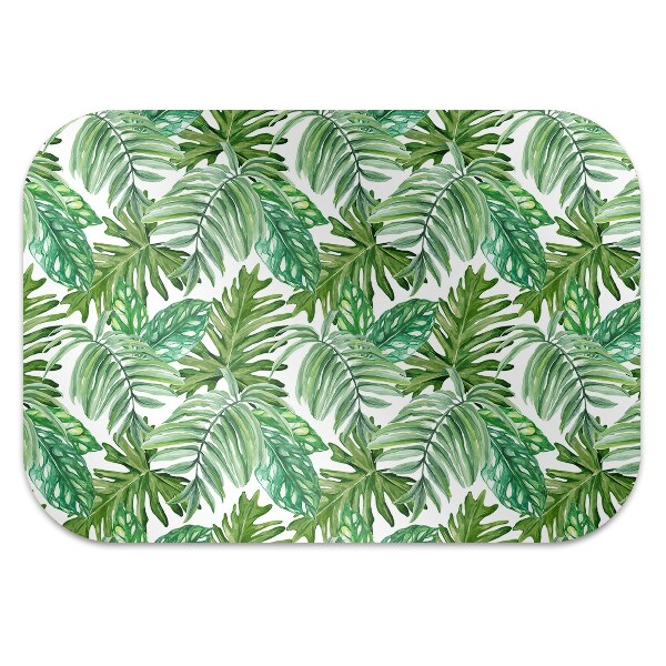 Tapis de chaise de bureau Jungle