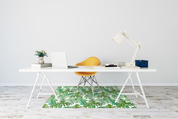 Tapis de chaise de bureau Jungle