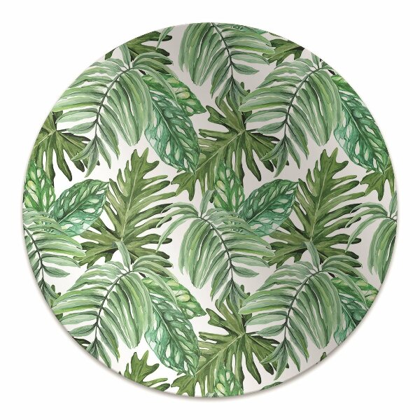 Tapis de chaise de bureau Jungle