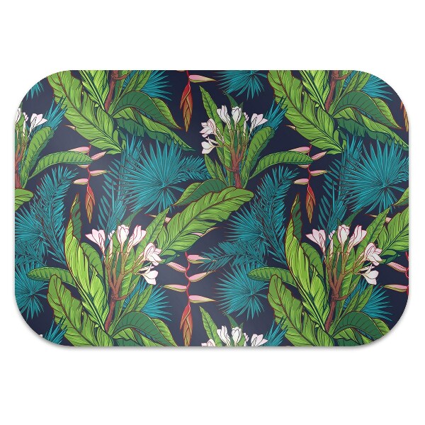 Tapis pour chaise de bureau Jungle tropicale