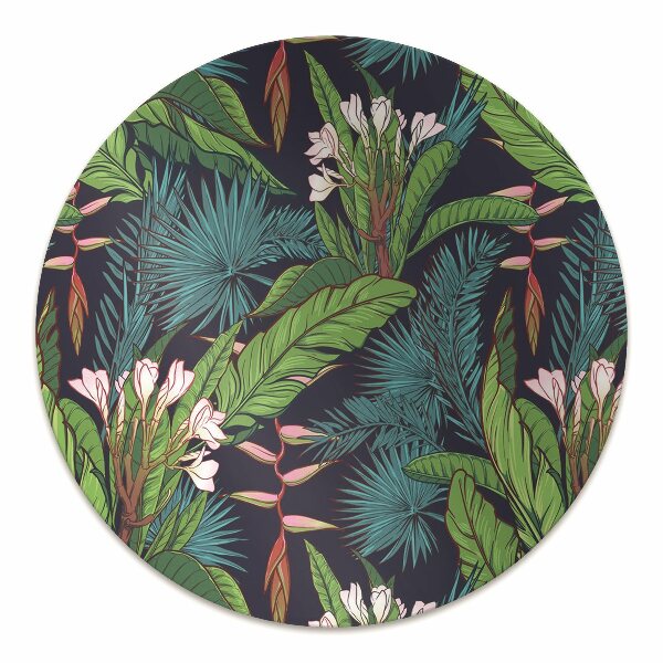 Tapis pour chaise de bureau Jungle tropicale