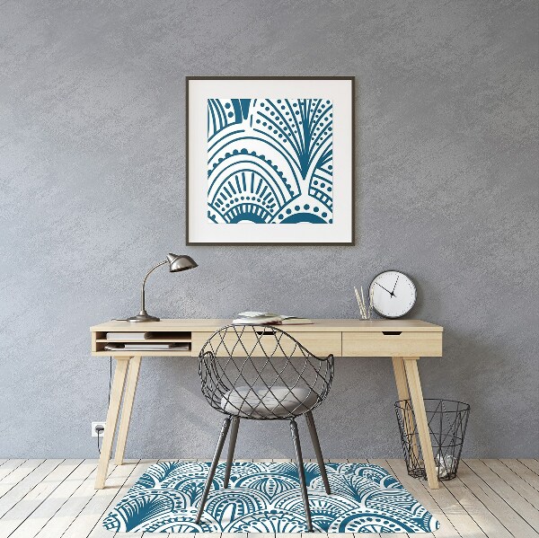 Tapis de chaise de bureau BOHO ABSTRACTION