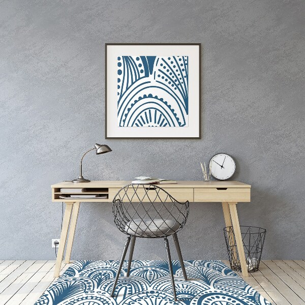 Tapis de chaise de bureau BOHO ABSTRACTION