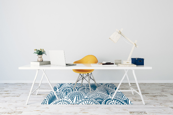Tapis de chaise de bureau BOHO ABSTRACTION