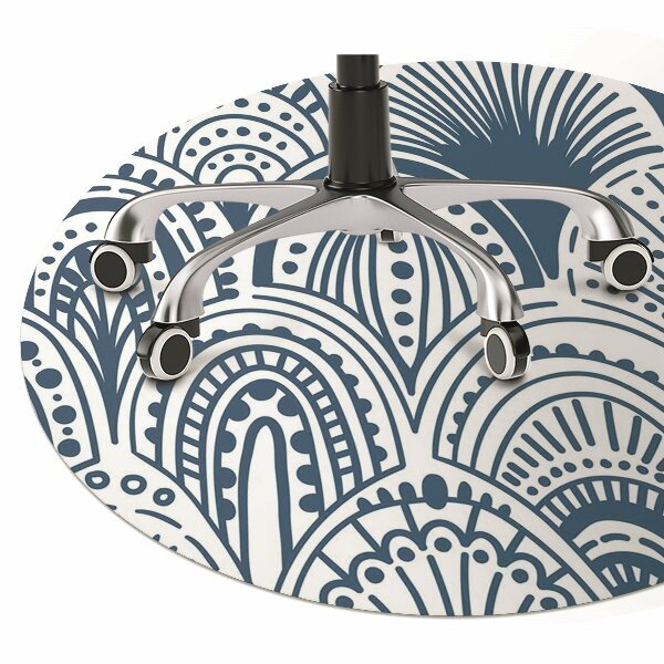 Tapis de chaise de bureau BOHO ABSTRACTION