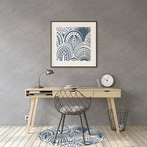 Tapis de chaise de bureau BOHO ABSTRACTION