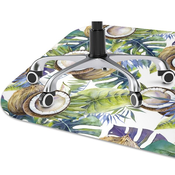 Tapis de chaise de bureau Noix de coco
