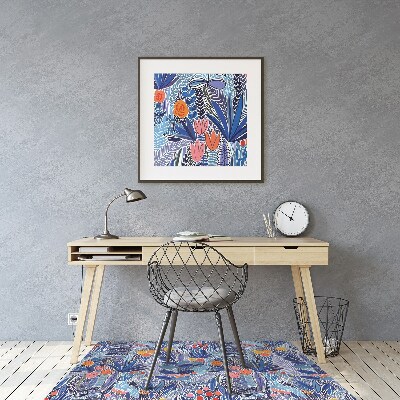 Tapis bureau Fleurs sauvages