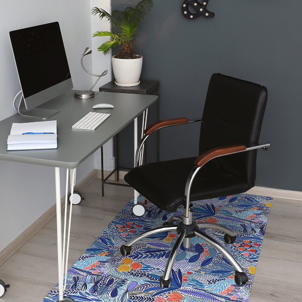 Tapis bureau Fleurs sauvages