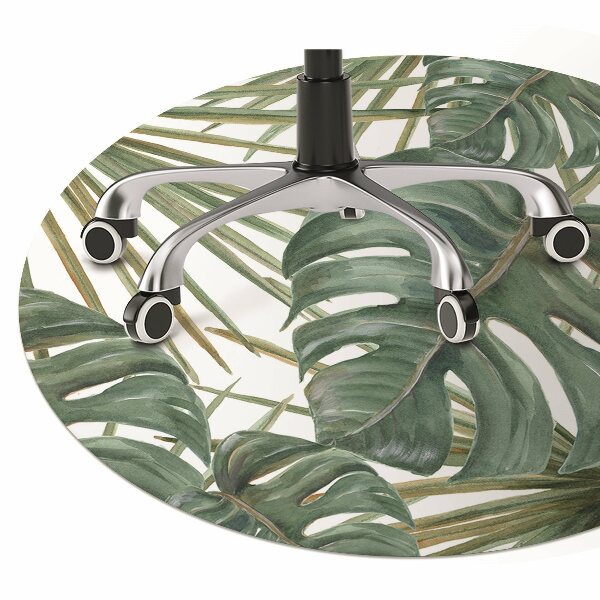 Tapis pour chaise de bureau Plantes exotiques