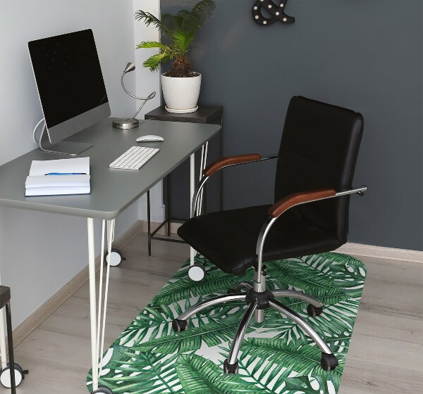 Tapis bureau Feuille de monstre