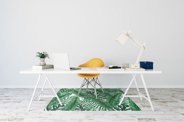 Tapis bureau Feuille de monstre