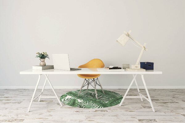 Tapis bureau Feuille de monstre