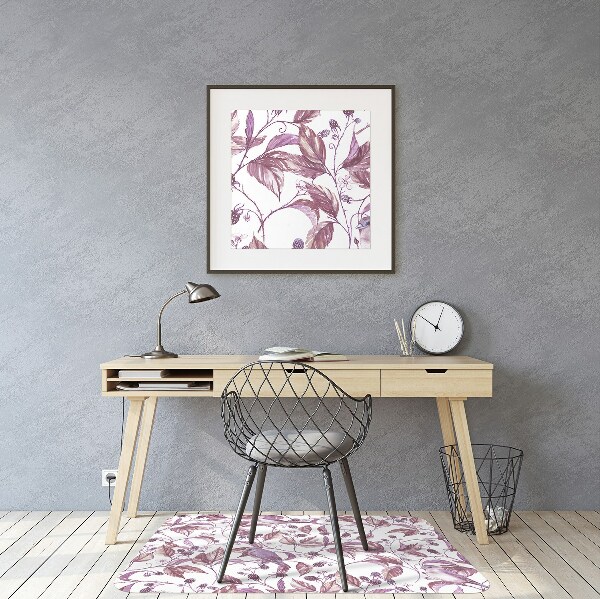 Tapis de chaise de bureau Oiseaux sur la branche