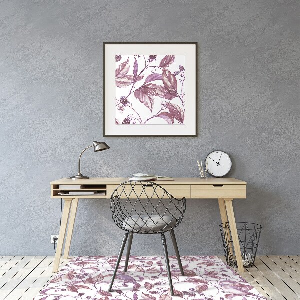 Tapis de chaise de bureau Oiseaux sur la branche