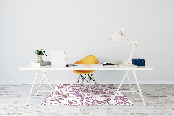 Tapis de chaise de bureau Oiseaux sur la branche
