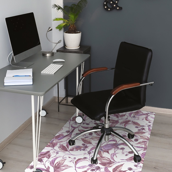 Tapis de chaise de bureau Oiseaux sur la branche