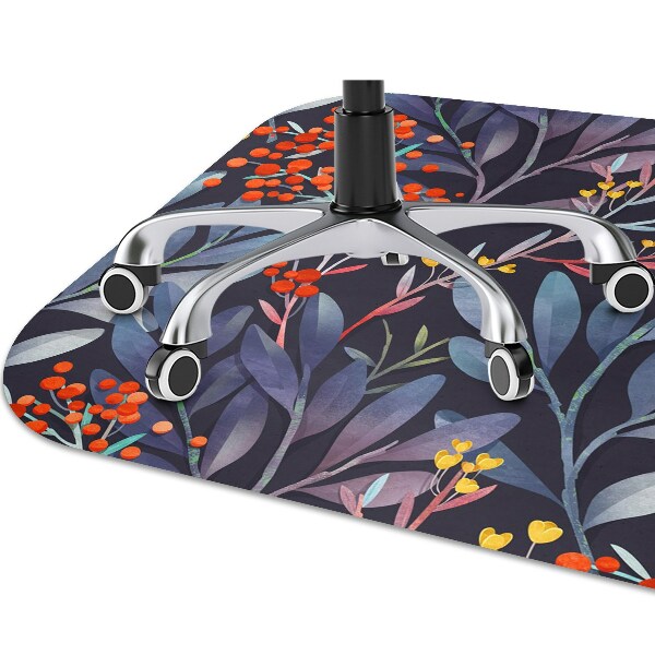 Tapis de chaise Photo de fleurs
