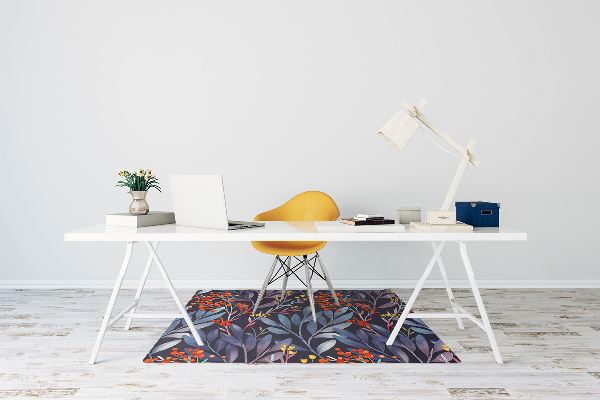 Tapis de chaise Photo de fleurs