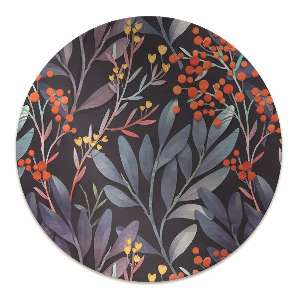 Tapis de chaise Photo de fleurs