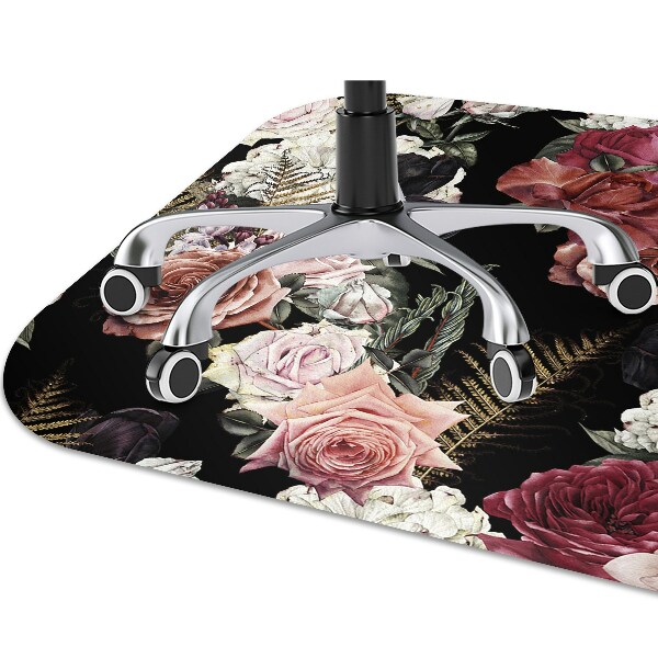 Tapis bureau Jardin foncé