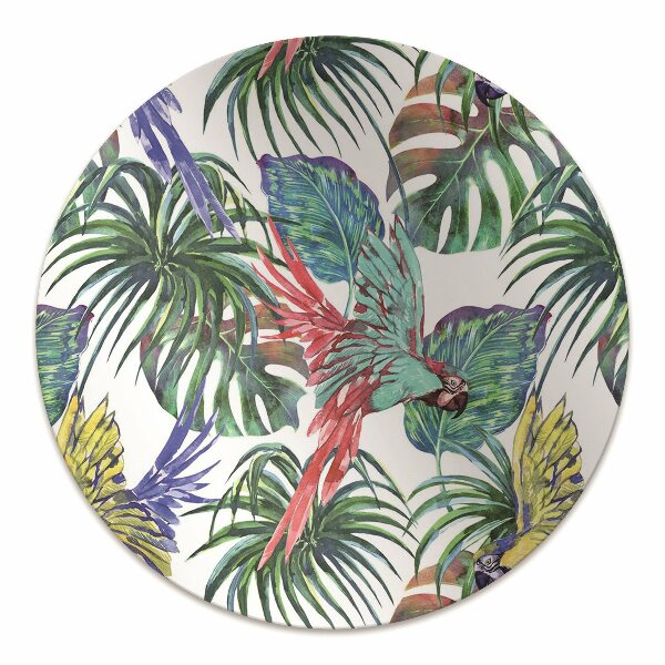 Tapis de chaise de bureau Perroquet