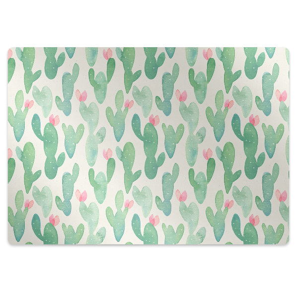 Tapis bureau Taches de cactus