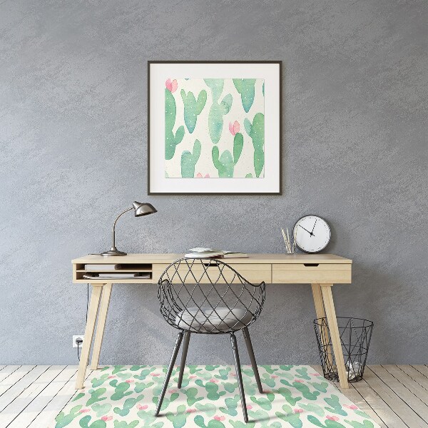 Tapis bureau Taches de cactus