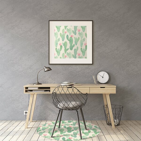 Tapis bureau Taches de cactus