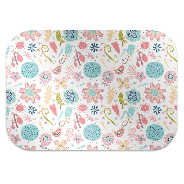 Tapis pour chaise de bureau Modèles colorés