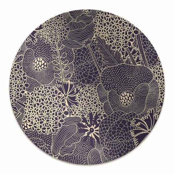 Tapis pour chaise de bureau Modèle bleu